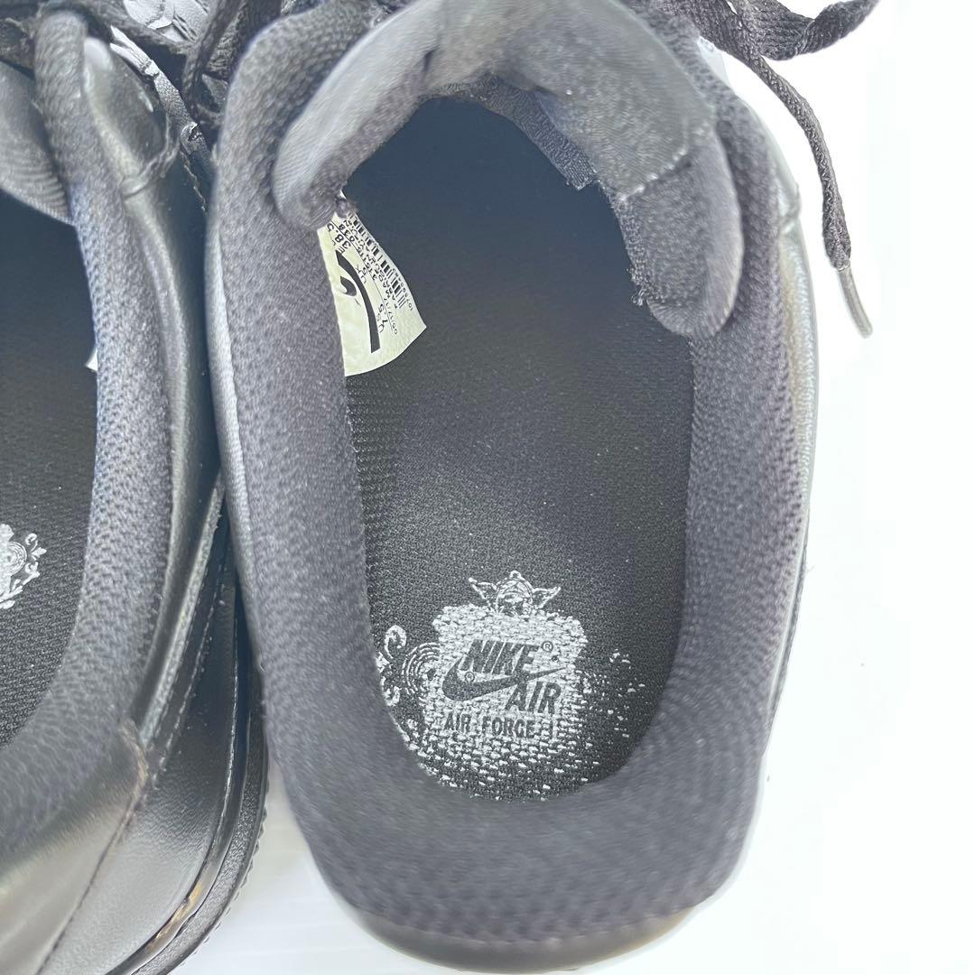美品✨ NIKE ナイキ エアフォース1 '07 トリプルブラック 24.5