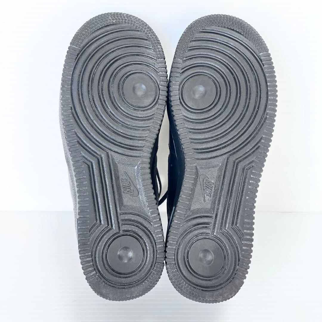 美品✨ NIKE ナイキ エアフォース1 '07 トリプルブラック 24.5