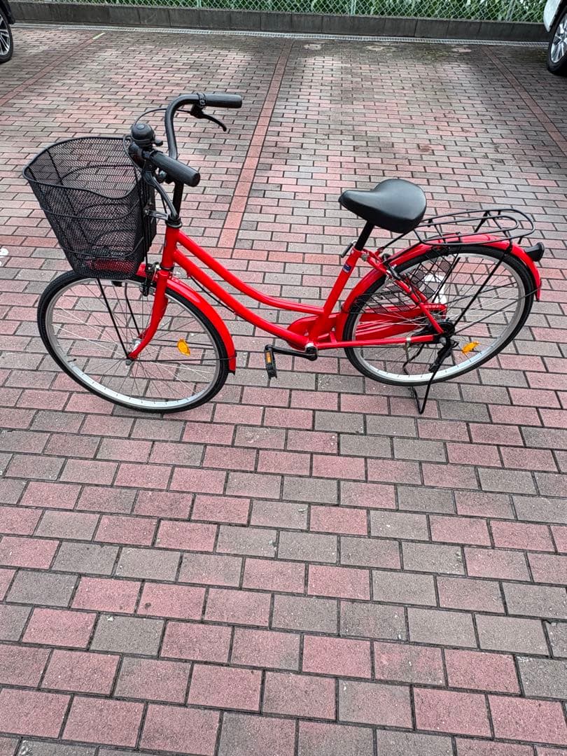 galihさんさ専用 真っ赤なシルプルママチャリ(26㌅)配達でも？可能です。