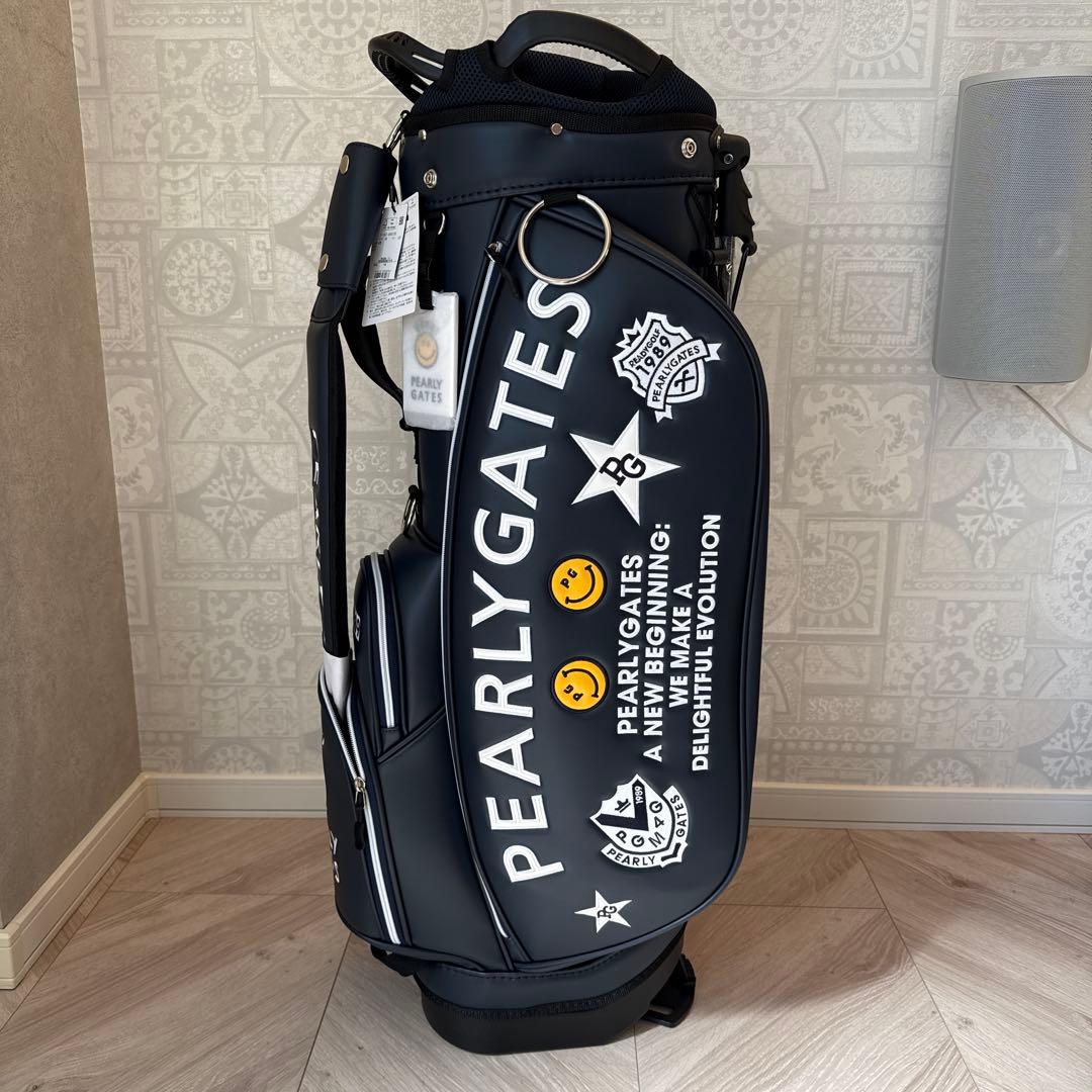 【未使用品】PEARLY GATES PG1989 ゴルフバッグ ボール付き