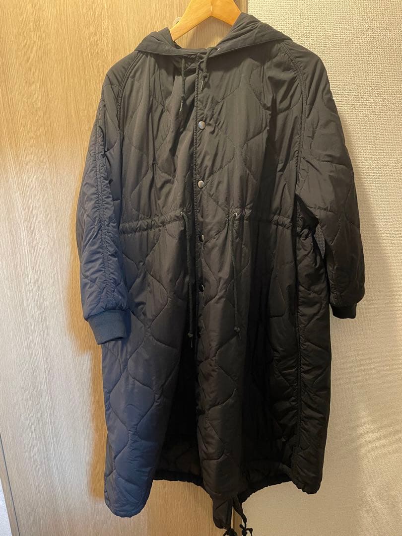 BEAMS BOY キルティング フードコート