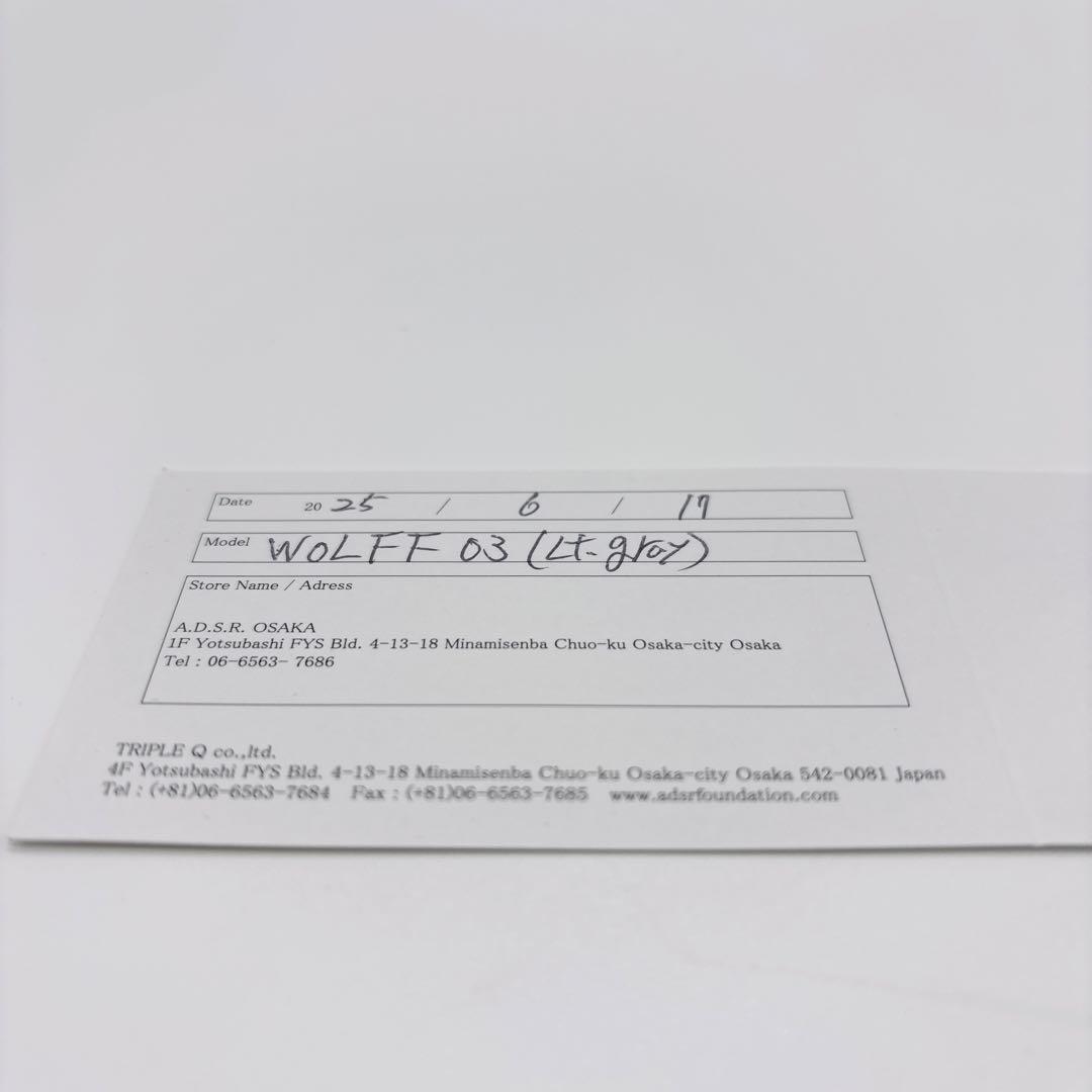 付属品完備✨️未使用級 A.D.S.R サングラス グレー 赤西仁さん着用モデル