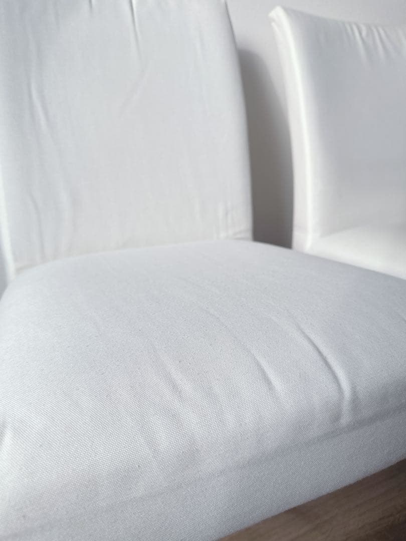 無印良品　チェア（ナチュラル・生成カバー）