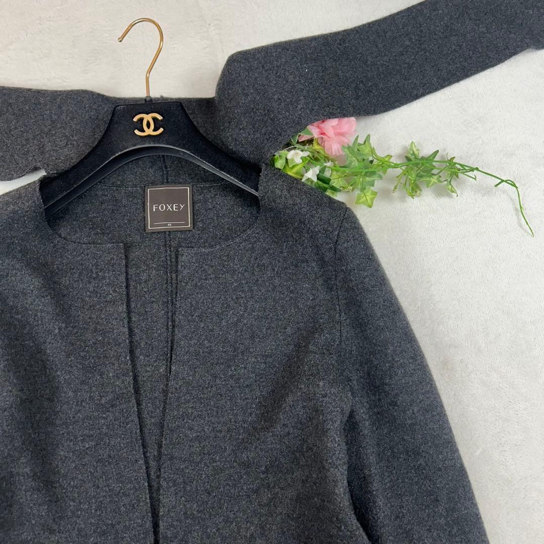 K306 FOXEY フォクシー コート 人気モデル 27594 レディース