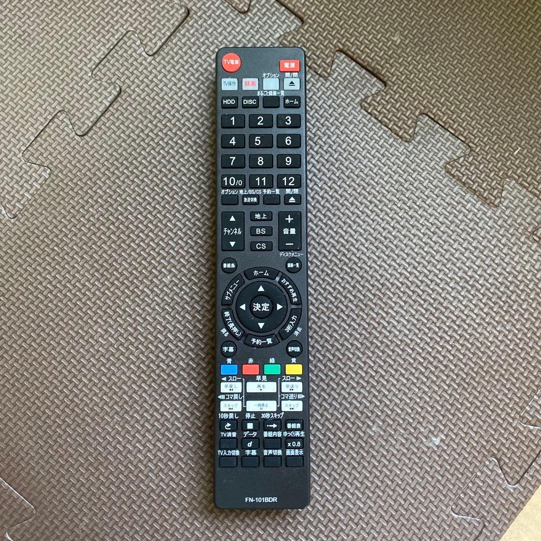 FUNAI 6チューナーFBR-HX2000 HDD3TB交換済 新品リモコン付