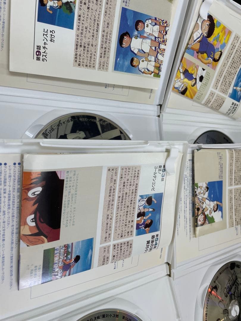 キャプテン翼　DVD　小学生編　全巻セット＋中学生編５枚セット セル版