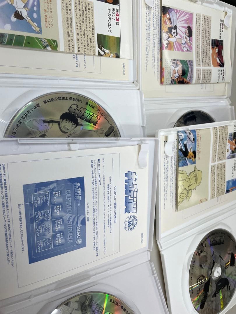 キャプテン翼　DVD　小学生編　全巻セット＋中学生編５枚セット セル版