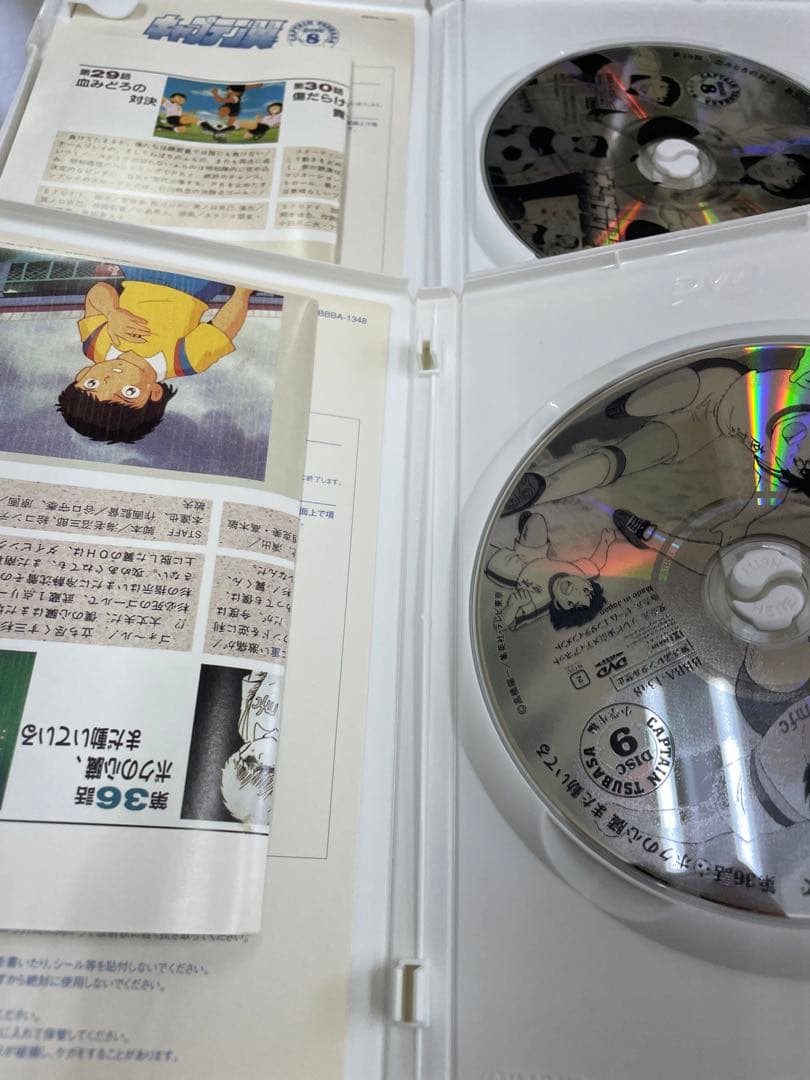 キャプテン翼　DVD　小学生編　全巻セット＋中学生編５枚セット セル版