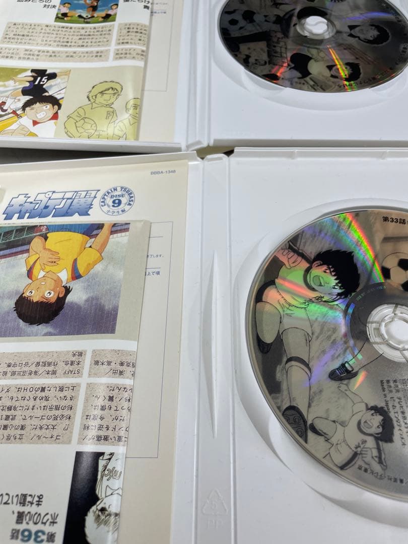 キャプテン翼　DVD　小学生編　全巻セット＋中学生編５枚セット セル版