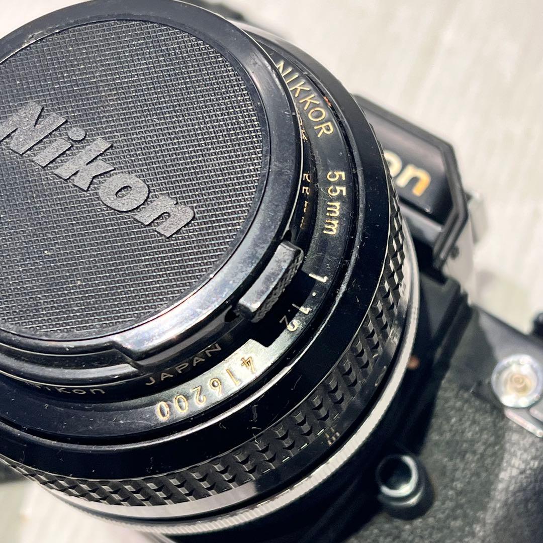 【Nikon/ニコン】一眼レフ　フィルムカメラ　55mm 1:1.2 趣味