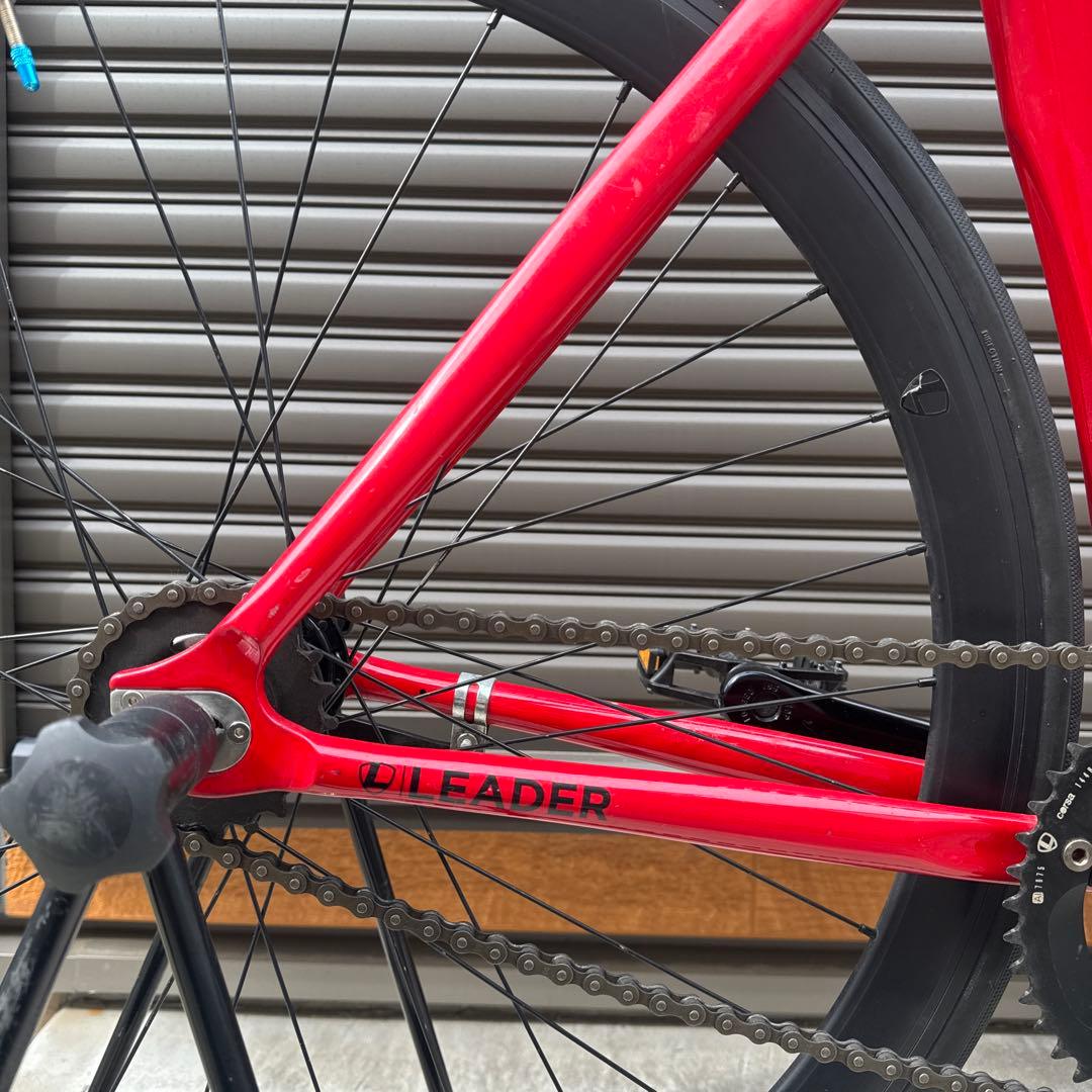 【直接引取】LEADER BIKE 725 DUOMATIC 前ブレーキカスタム