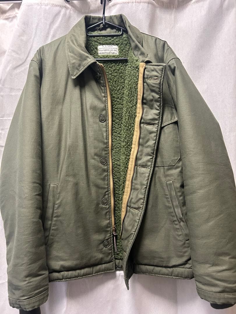 バズリクソンズ　BR14956 A-2デッキジャケット　42-44 Lサイズ