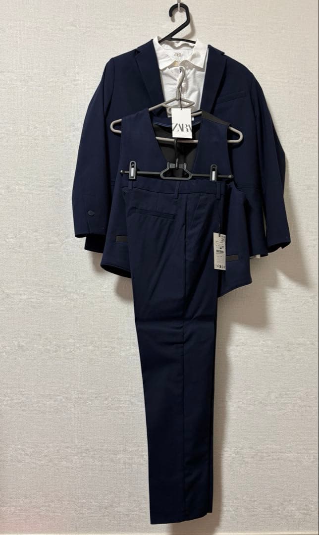 zara kids 152 結婚式 入学式 セレモニー セットアップ ４点セット