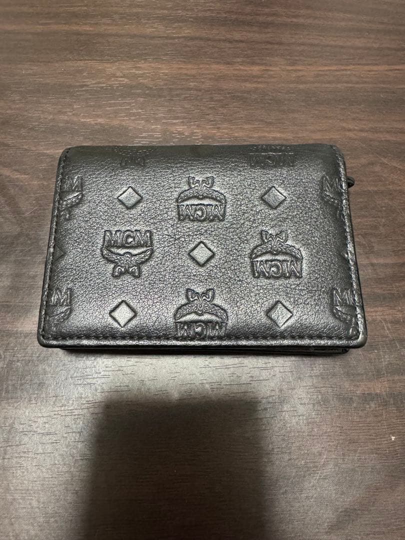 MCM ブラック レザー 財布