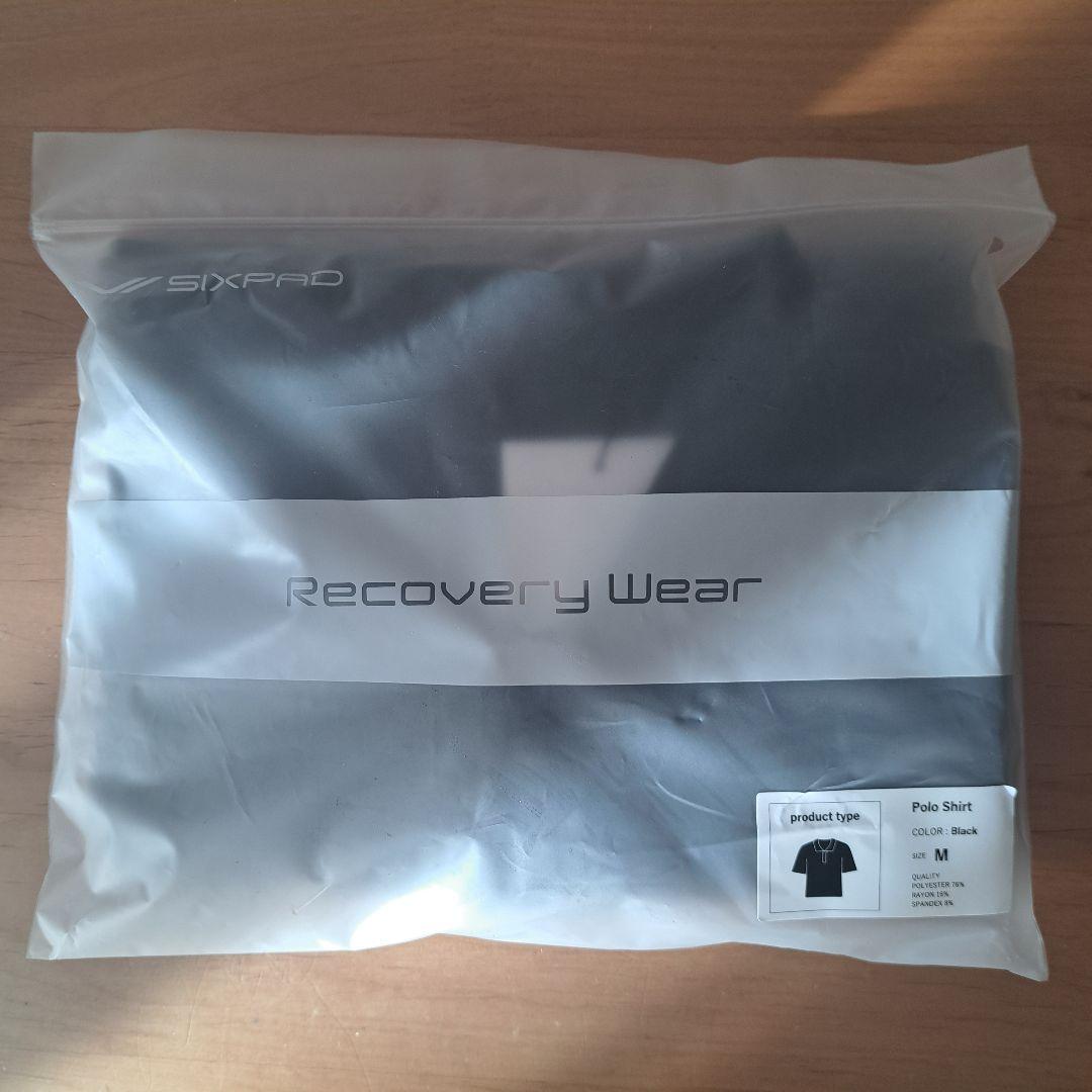 SIXPAD リカバリーウェア ポロシャツ ブラック M