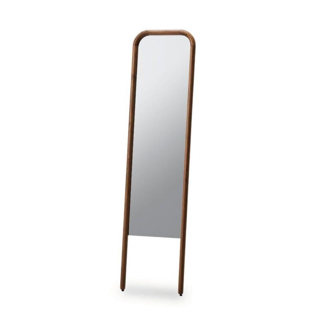 関家具 スタンドミラー 姿見 鏡 ウォールナット 格安