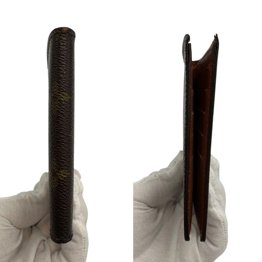 【美品】ルイヴィトン ポルトビエ10カルトクレディ モノグラム 2つ折り財布