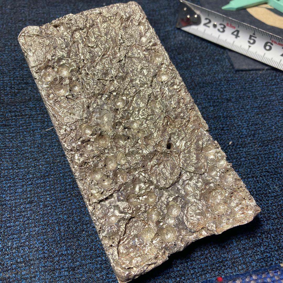 \(//∇//)\…世界に一つだけのオリジナル銀塊だょぉ〜銀製作…パート2