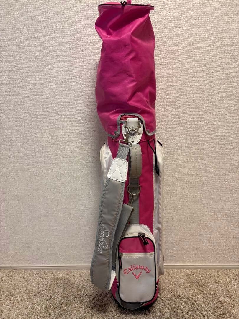 Callaway レディース ゴルフバッグ ピンク