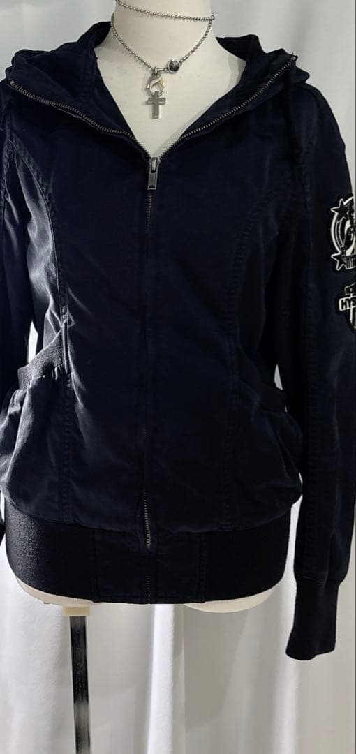 希少✨ヒステリックグラマー　コットン　ブルゾン　刺繍　日本製　hysteric