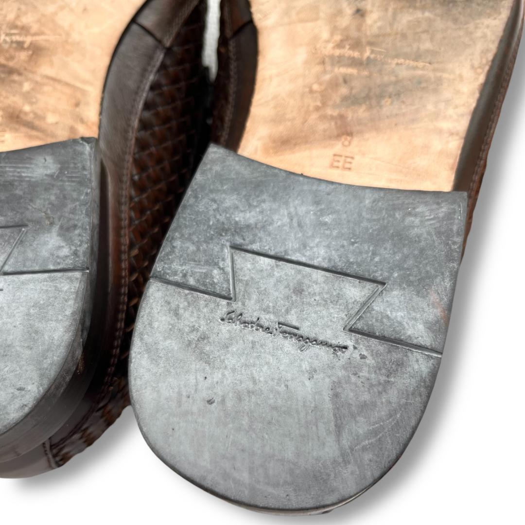 サルヴァトーレフェラガモ　イントレチャート ガンチーニ ローファー　8EE