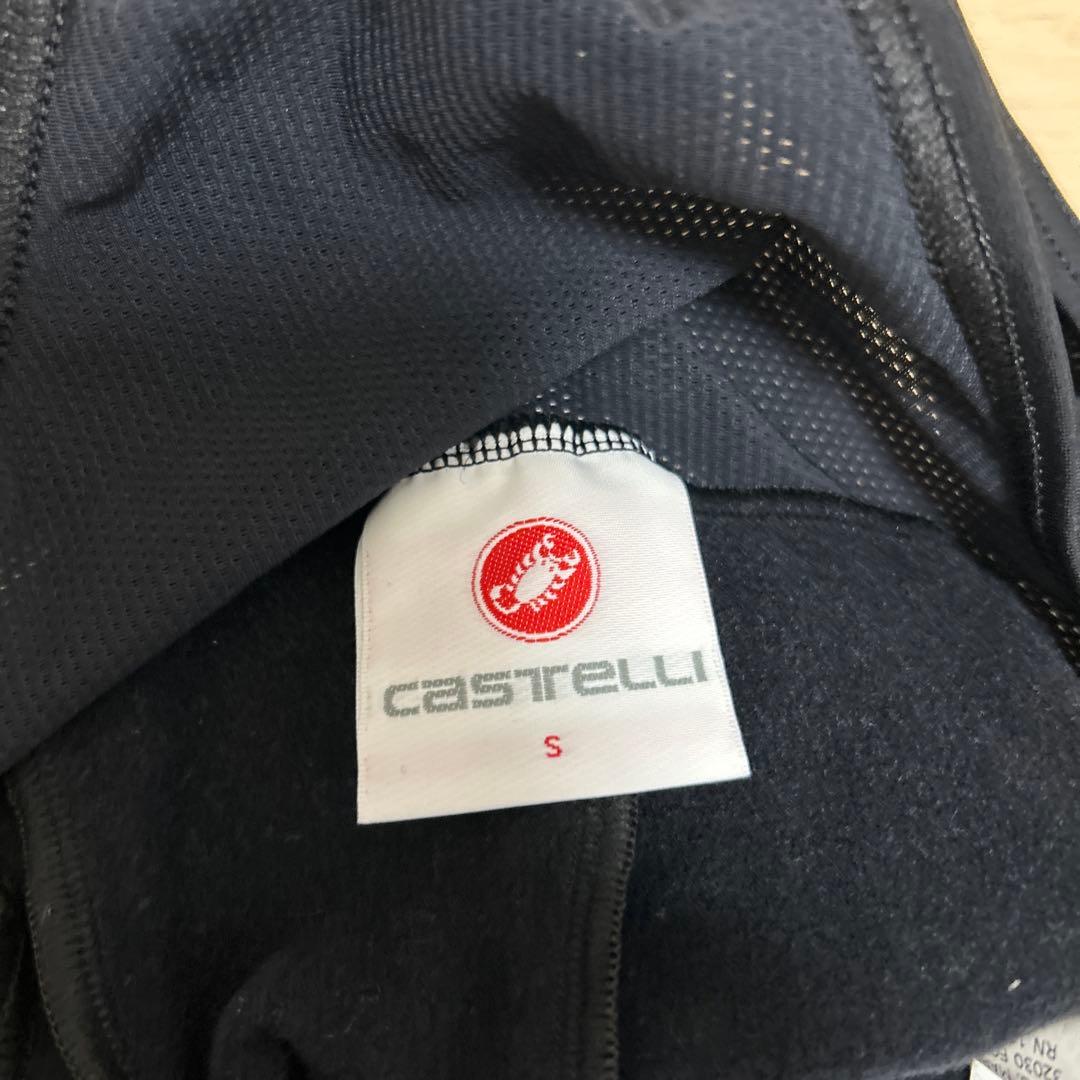 CASTELLI 長袖ジャージ M、ビブタイツ S