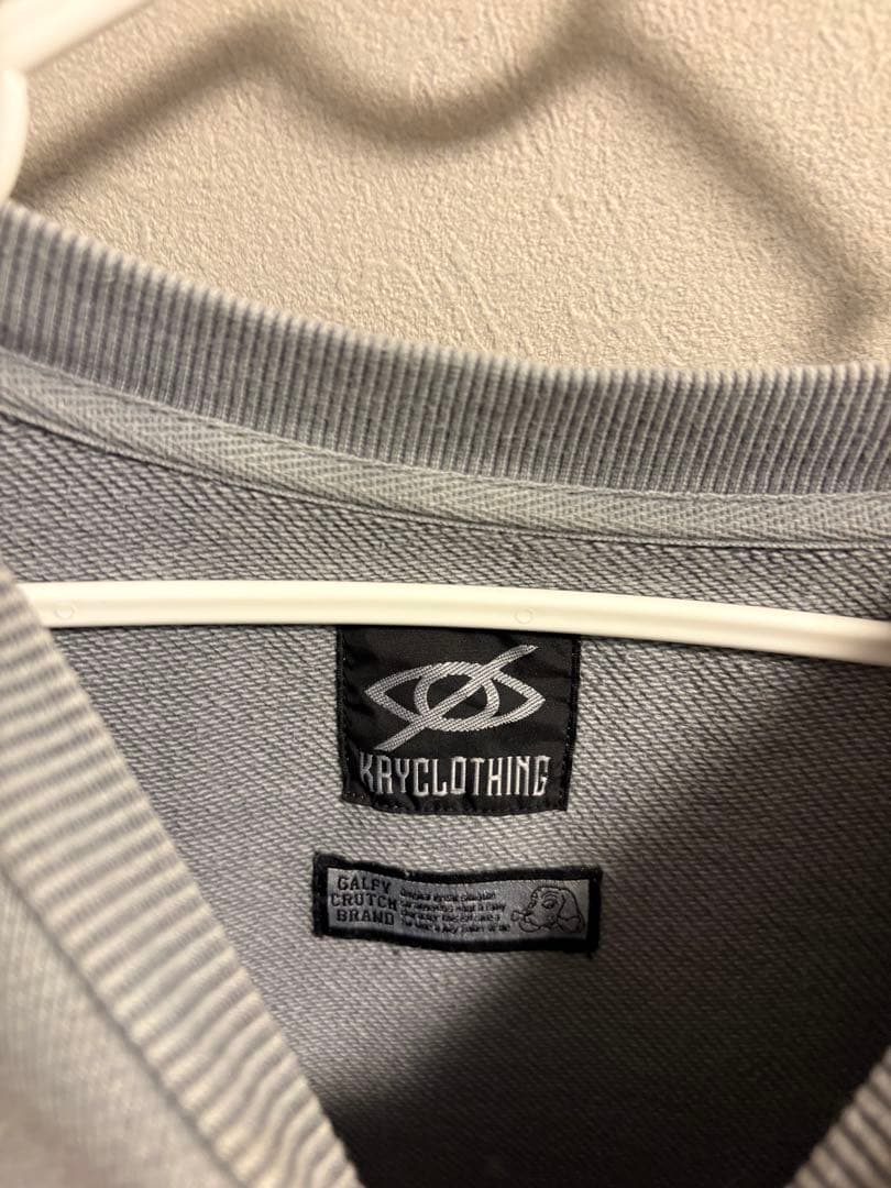ツギハギゾンビスウェット グレー ガルフィー＆KRYコラボ 値下げ中/早い物勝ち
