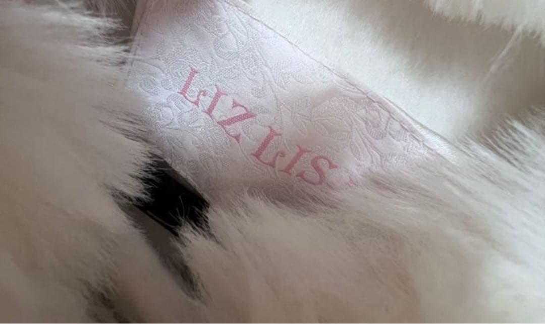 LIZLISAバックティアードリボンコート ロングコート 白 ホワイト地雷 量産