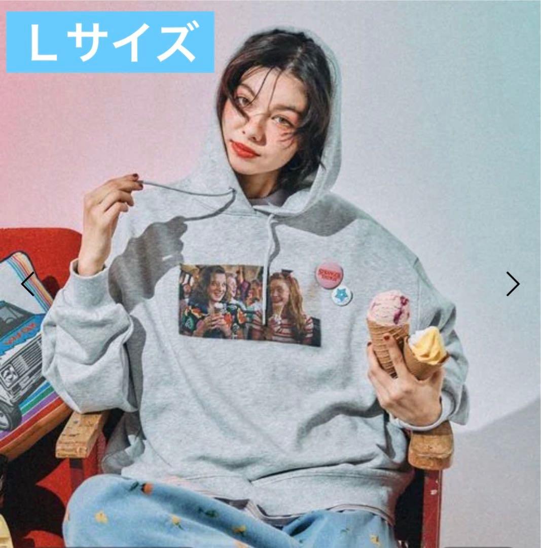 ストレンジャーシングス　ニコアンド　スウェット　Ｌサイズ