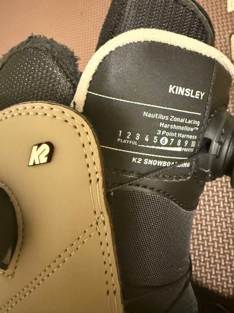 K2 KINSLEY スノーボードブーツ 24.5cm ダブルBOA