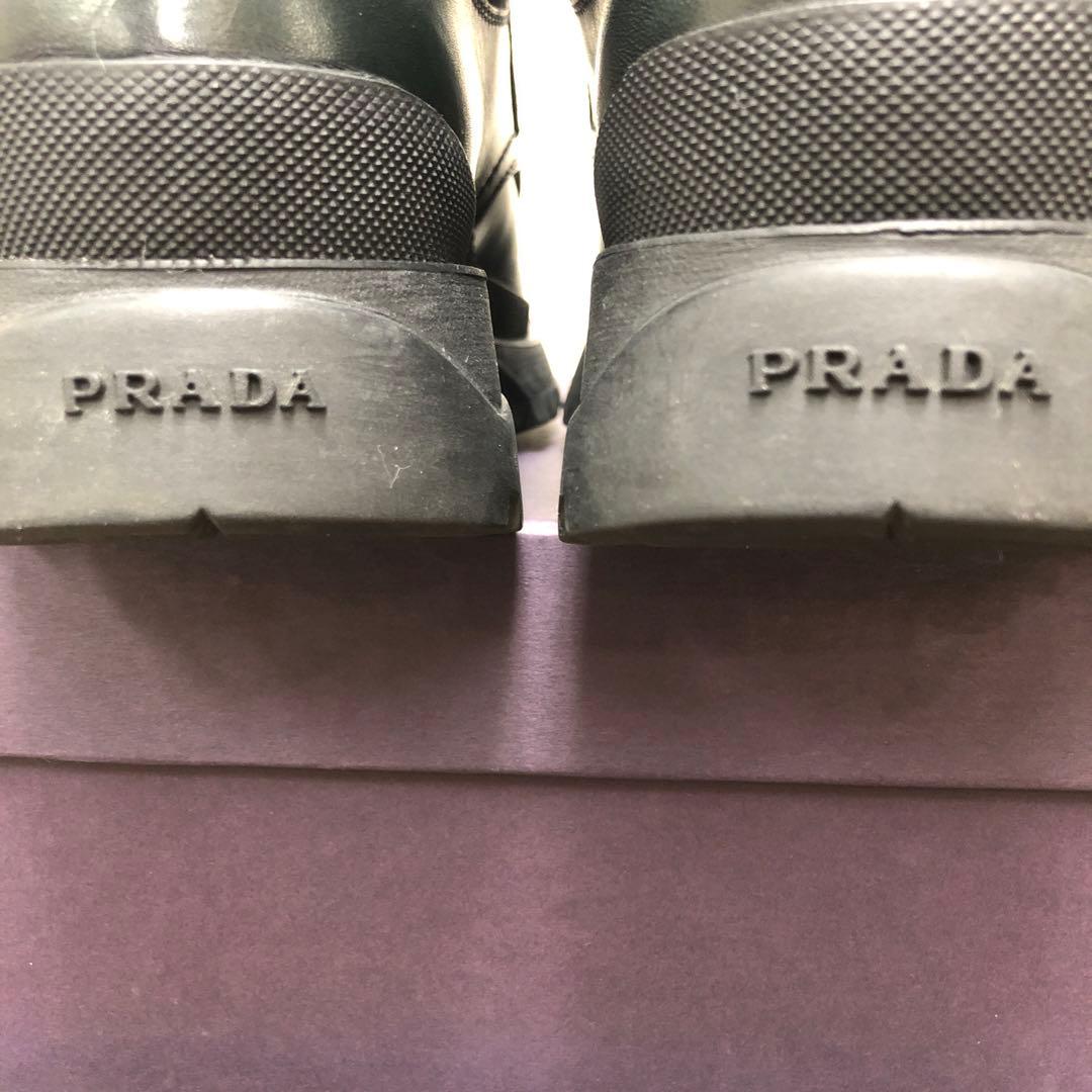 プラダ　ベルクロ　ワークシューズ　美品