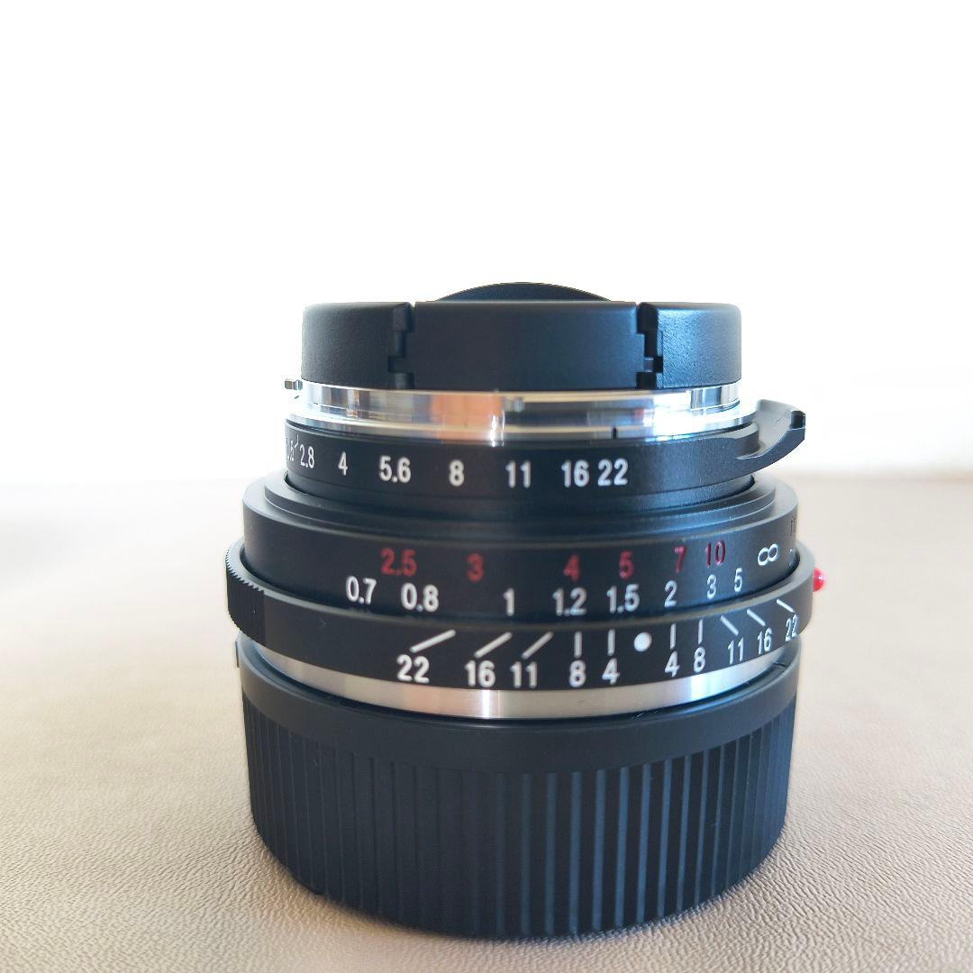 【極美品】Voigtlander35mmＦ2.5+アダプタ+フード+フィルター