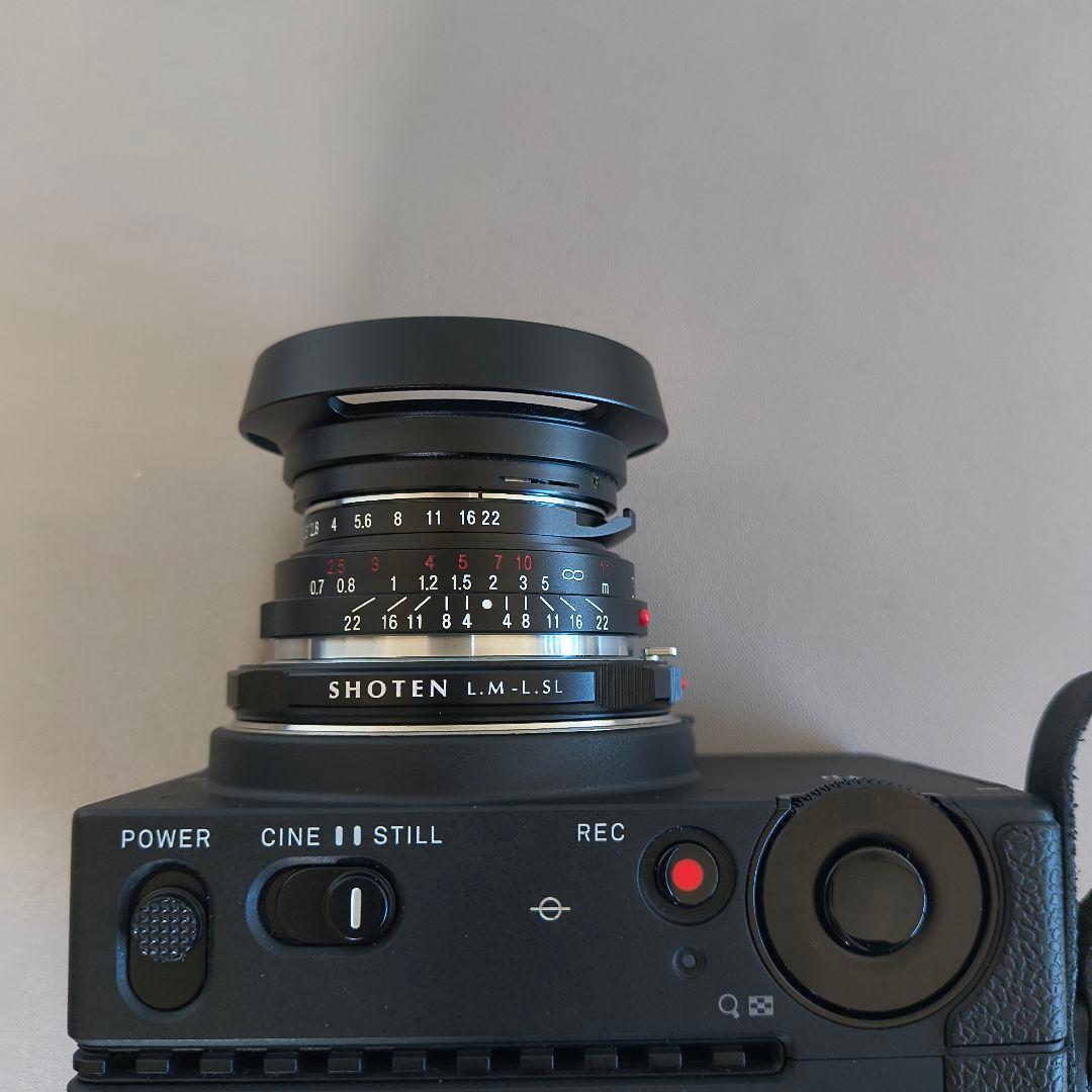 【極美品】Voigtlander35mmＦ2.5+アダプタ+フード+フィルター