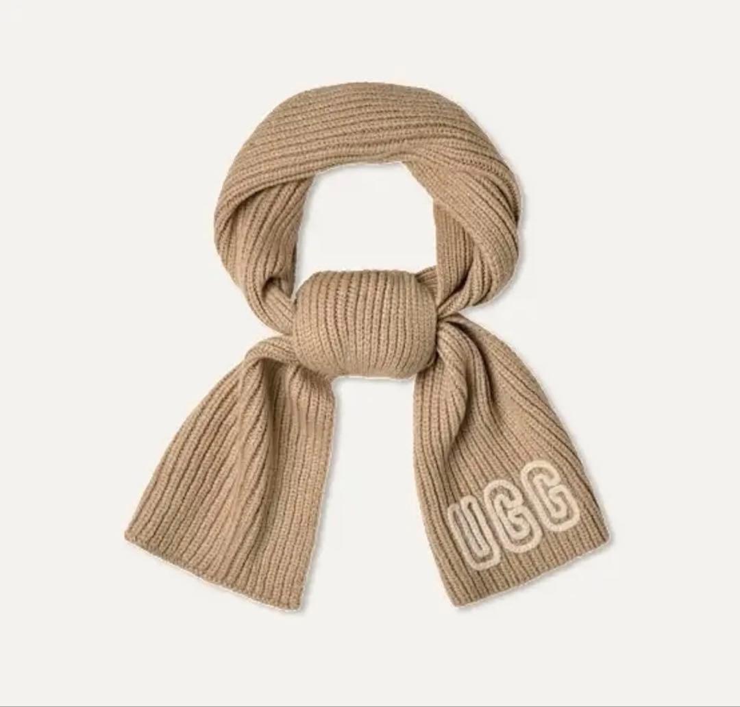 【UGG】 マフラー＊ホワイトペッパー＊新品未使用