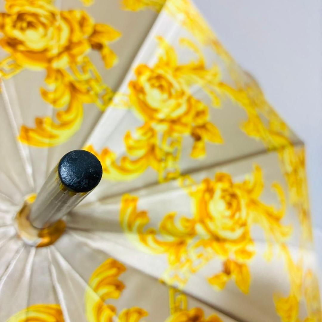 豪華絢爛 GIANNI VERSACE 総柄 サンバースト 傘 ヴェルサーチ