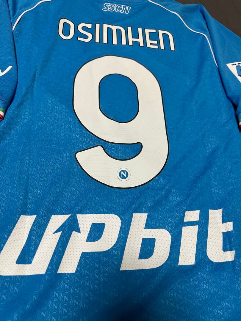 正規品 23/24 SSC NAPOLI ホーム ユニフォーム　オシムヘン