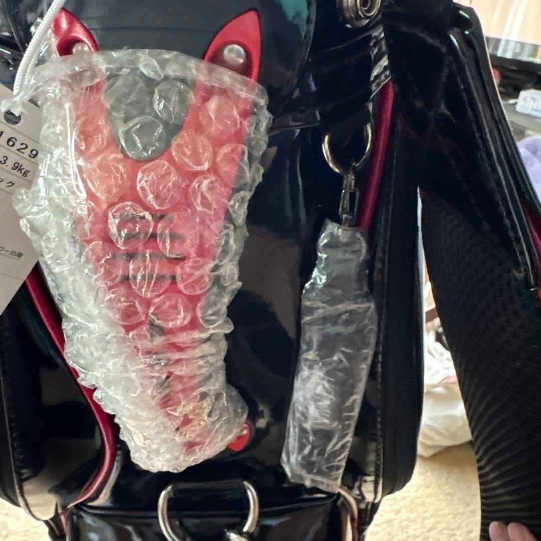 HONMA.TOUR WORLD 本間ゴルフキャディバッグ　黒エナメル