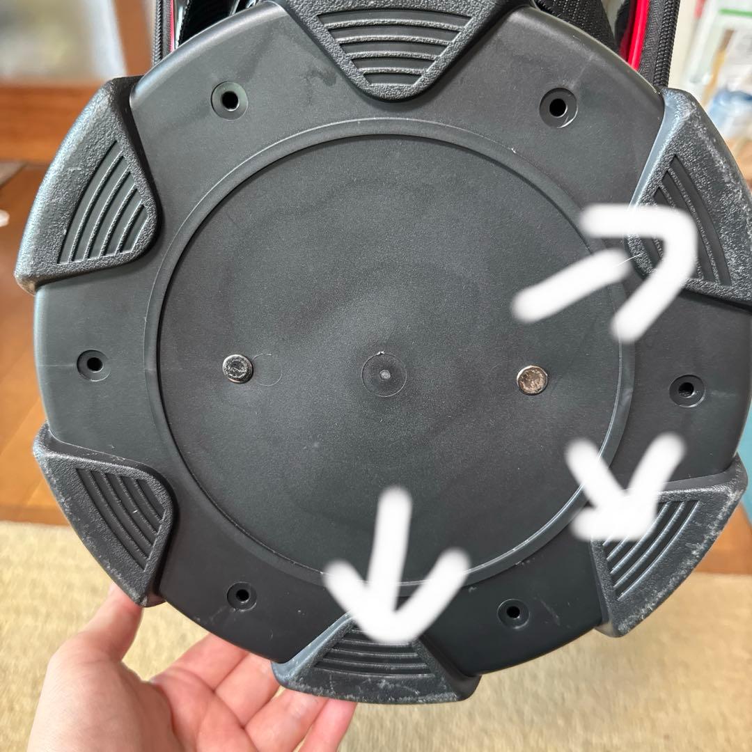 HONMA.TOUR WORLD 本間ゴルフキャディバッグ　黒エナメル