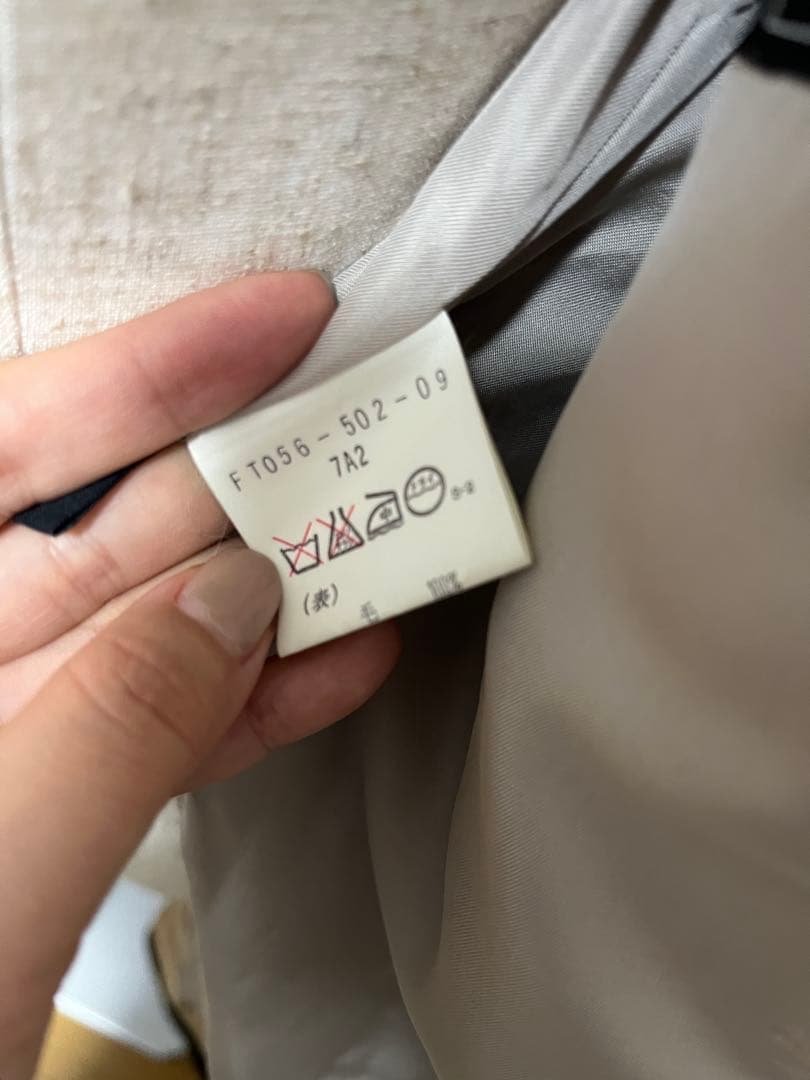 BURBERRY'S ブラック ダブルブレストコート