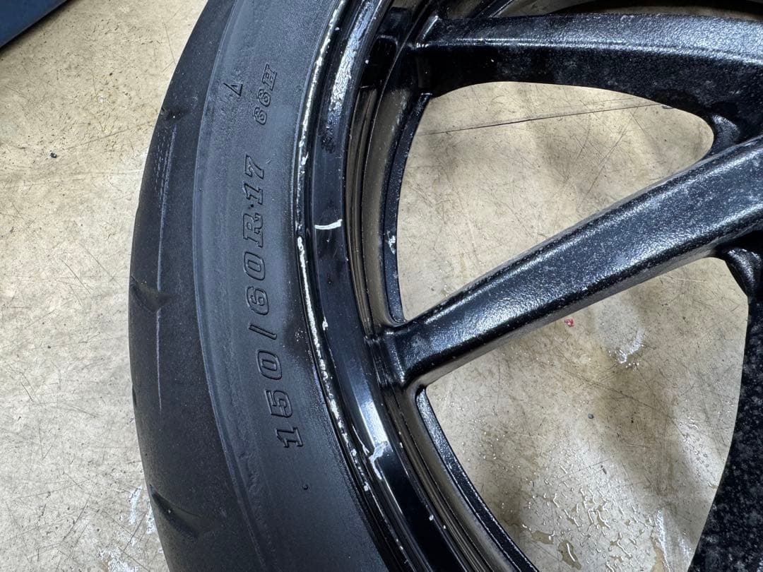 nsr250r mc28 アルミ　リアホイール　17インチ