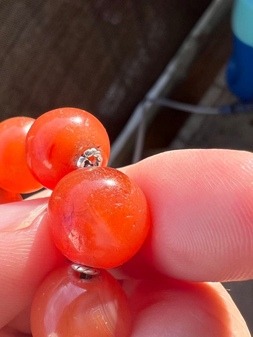 アンティーク瑪瑙と翡翠ブレスレット！男女問わず^_^