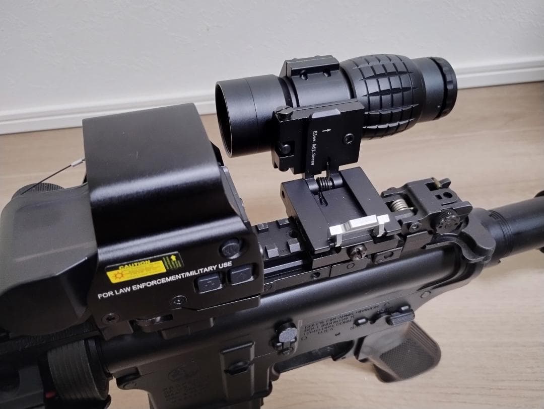 ドットサイト(558EO EXPS3タイプ)、マグニファイア(3X)　セット