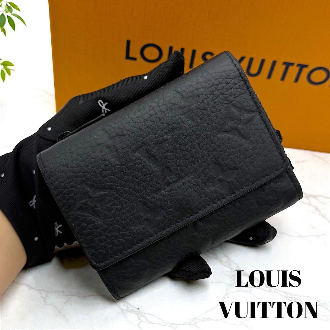 【美品】ルイヴィトン 三つ折り財布 モノグラム ポルトフォイユパイロット