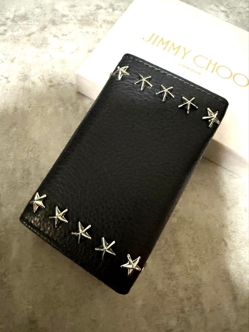 JIMMY CHOO ジミーチュウ スタッズ キーケース