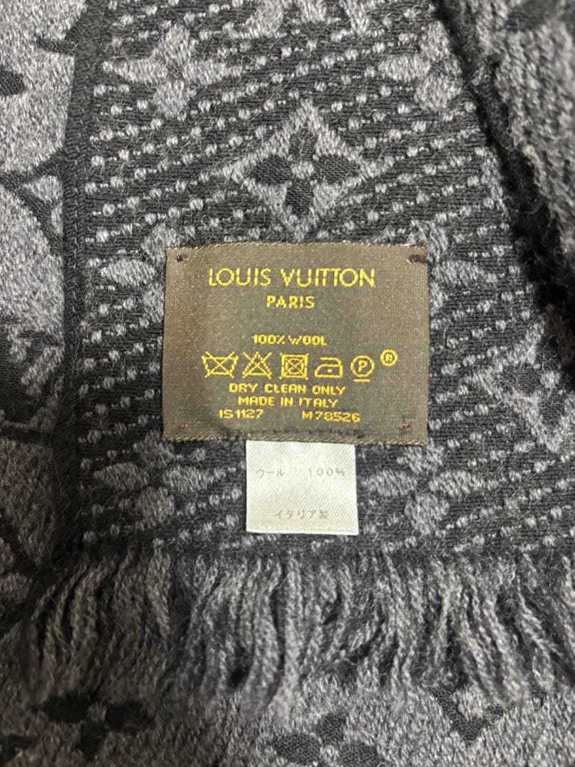LOUIS VUITTON ルイ・ヴィトン フリンジマフラー