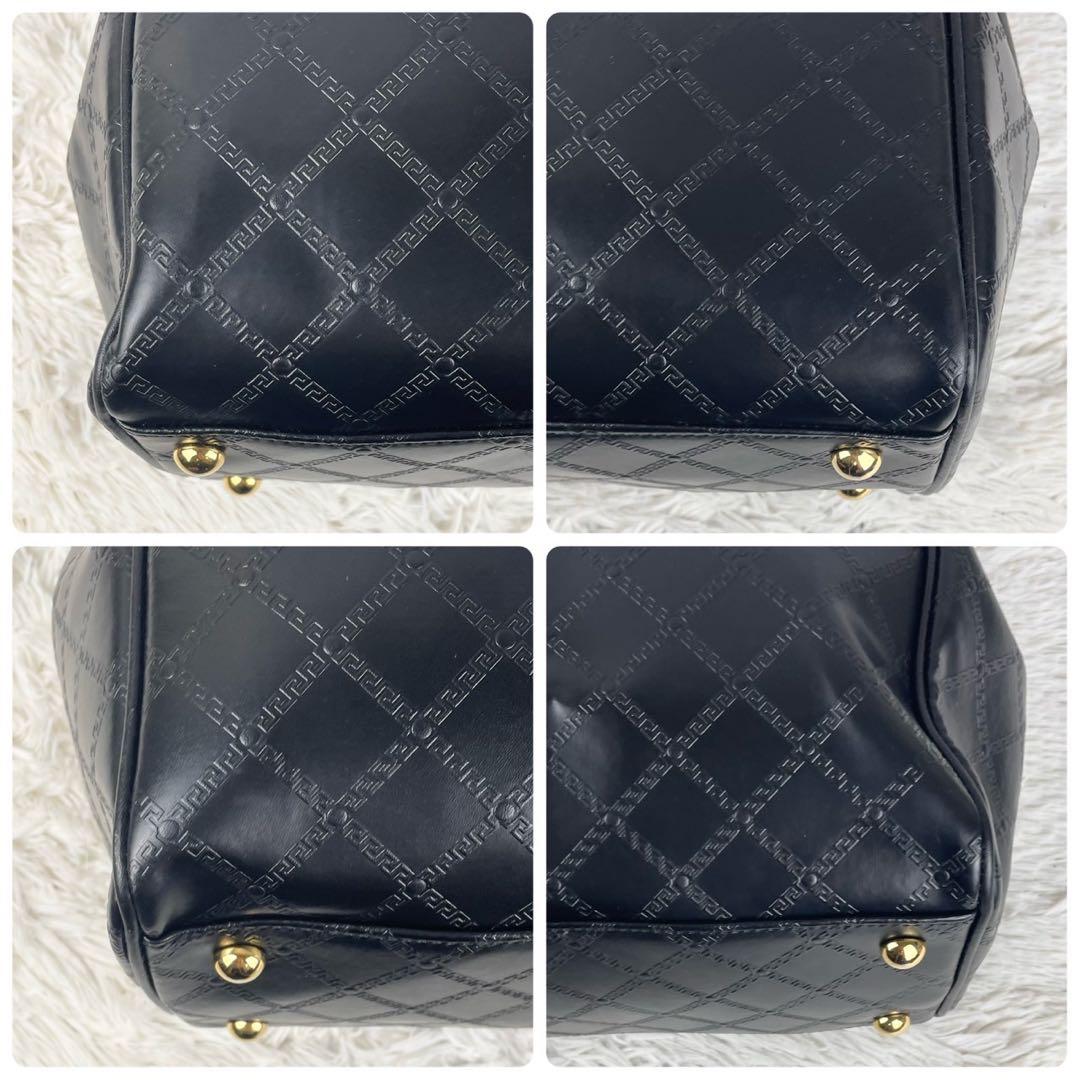 A4可 極美品 VERSACE レザー 2WAY ショルダーバッグ メデューサ
