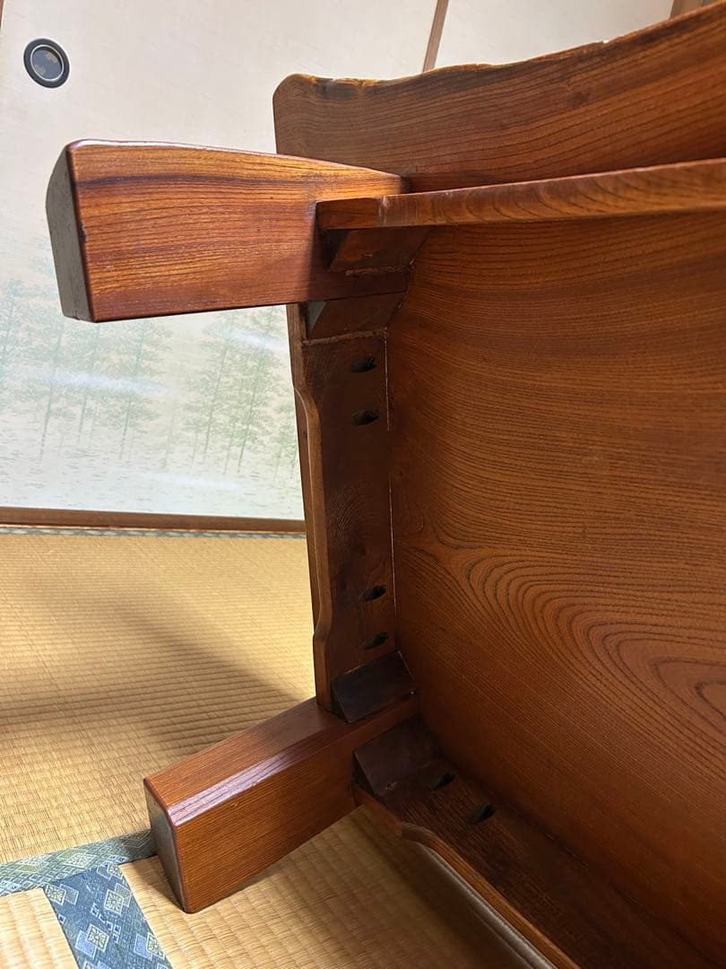 無垢一枚板テーブル ケヤキ