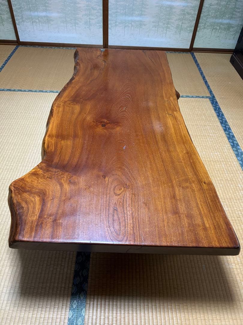 無垢一枚板テーブル ケヤキ