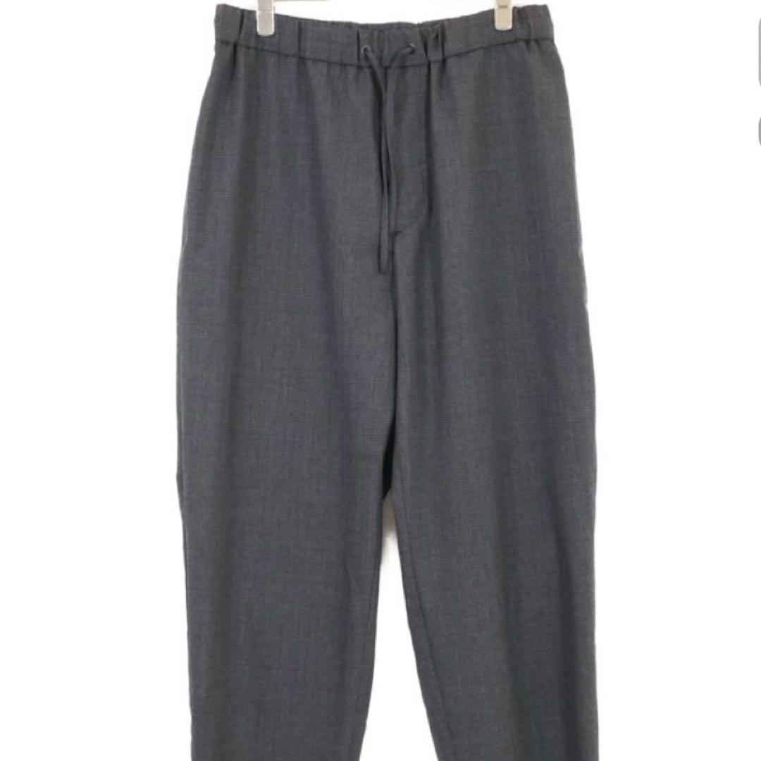 ATON エイトン WOOL TROPICAL MEN イージーテーパードパンツ