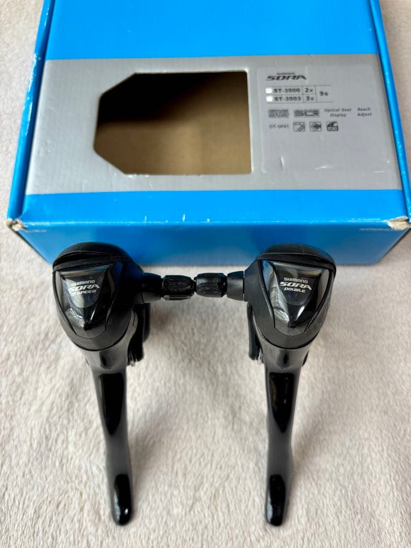 SHIMANO SORA ST-3500 2x9速 STIレバー 左右
